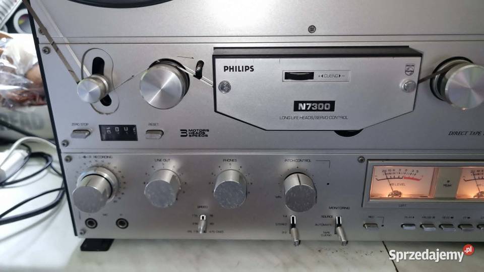 Magnetofon szpulowy Philips N7300 Reel to Reel łódzkie