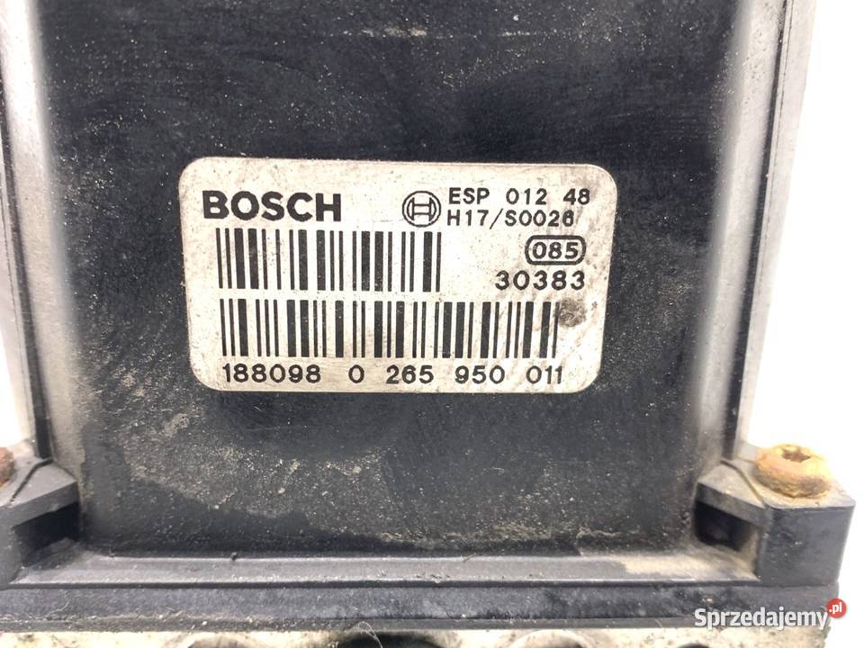 POMPA ABS AUDI A4 B6 0265950011 19 130 0005 Układ ABS i ESP