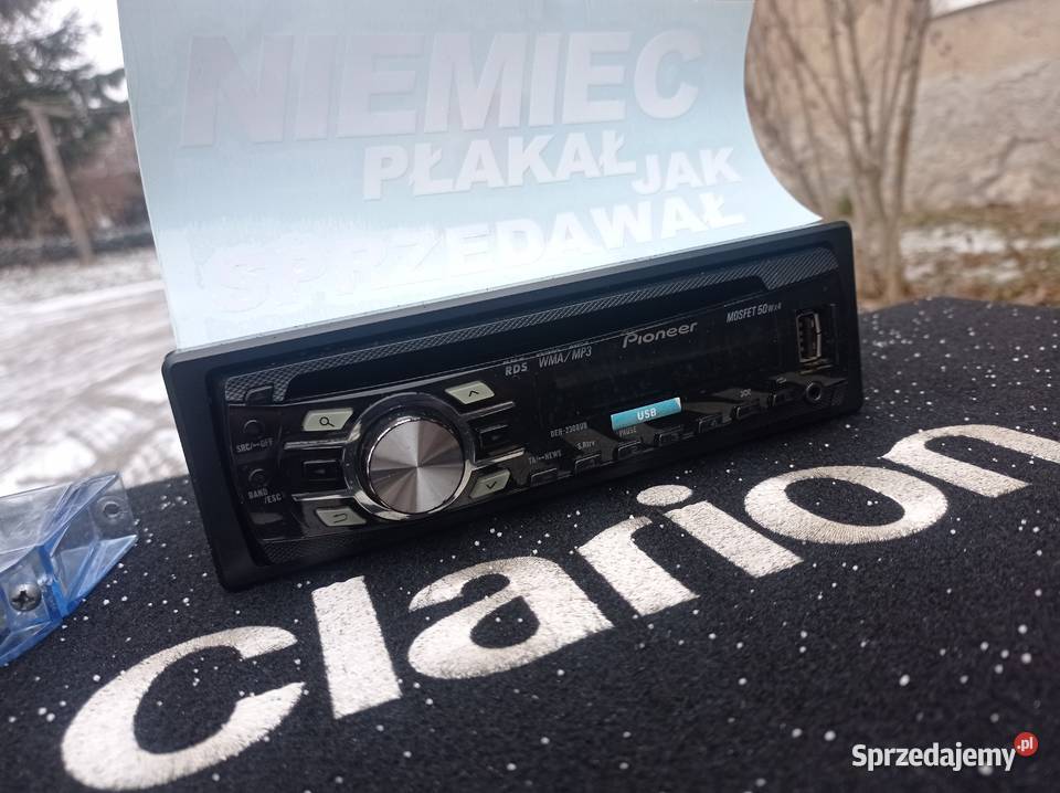 Tuba Subwoofer Skrzynia Basowa CLARION 350RMS skrzynie basowe i tuby dolnośląskie Dzierżoniów sprzedam