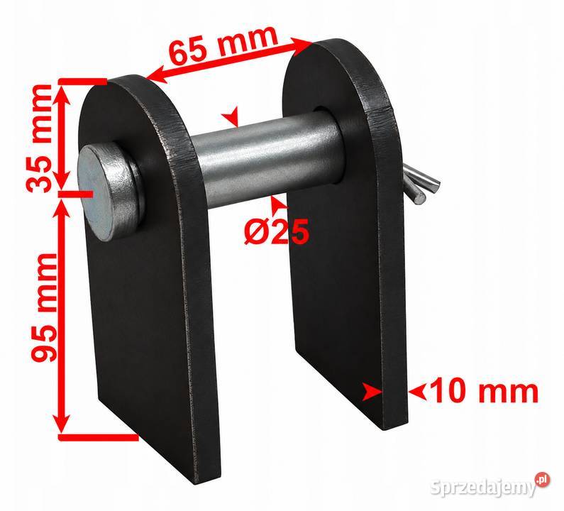 UNIWERSALNY SIŁOWNIK SKOK 200 DŁUGOŚĆ 410 MTZ