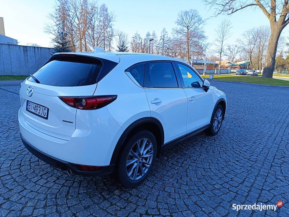 Mazda CX5 Grand Touring biała perła szyberdach podlaskie sprzedam