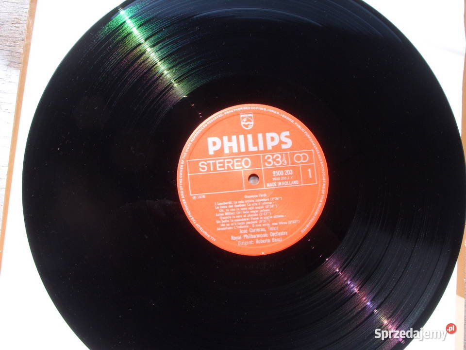Klasyka LP JOSE CARRERAS ROBERTO BENZI 1976 dolnośląskie Wołów
