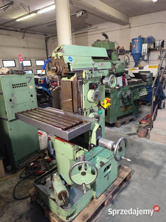 Frezarka do metalu uniwersalna narzędziowa ZX łódzkie Wódka