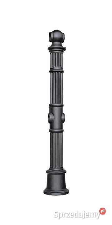 SŁUPEK ŻELIWNY BARIERY H860mm OGRODZENIE ULICZNY Gołdap