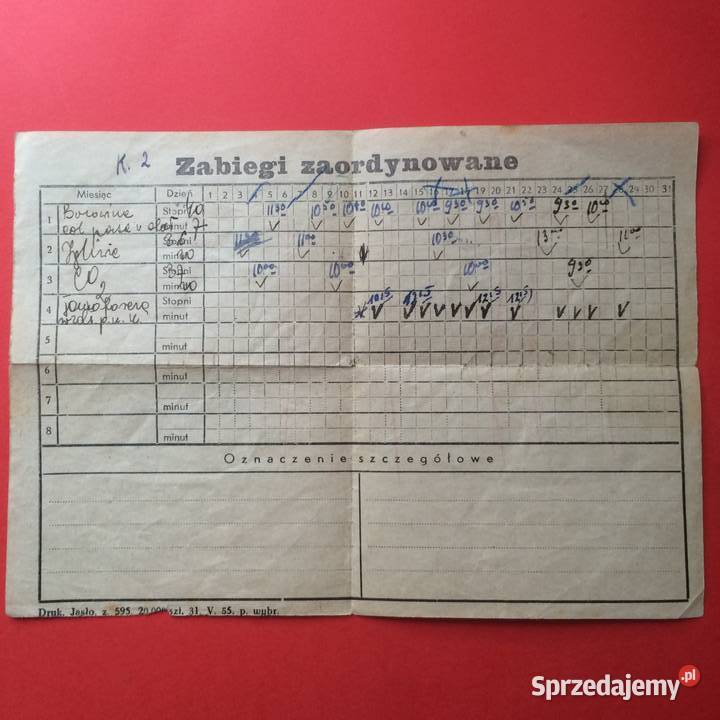 1672 Przepis Leczniczy Józefowicz Szczecin