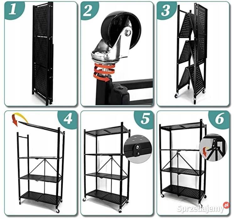 Regał magazynowy składany FS005 72cm