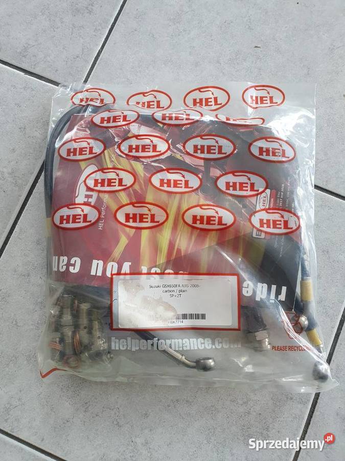 Przewody hamulcowe HEL Suzuki GSX650FA ABS 2008 Częstochowa