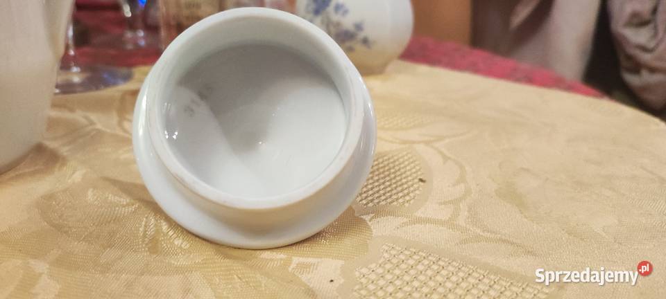 Dzbanek biel złoto porcelana Hutschienreuther Wrocław