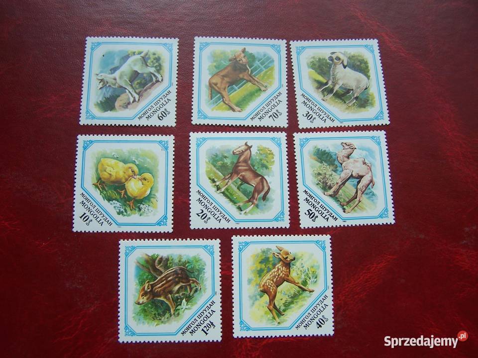 Mongolia 1982 MNH Mi 157783 Fauna Zwierzęta Tychy sprzedam