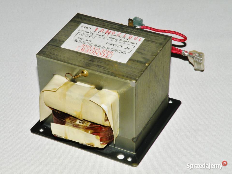 Transformator HV 800 W MD801EMS1 z mikrofalówki