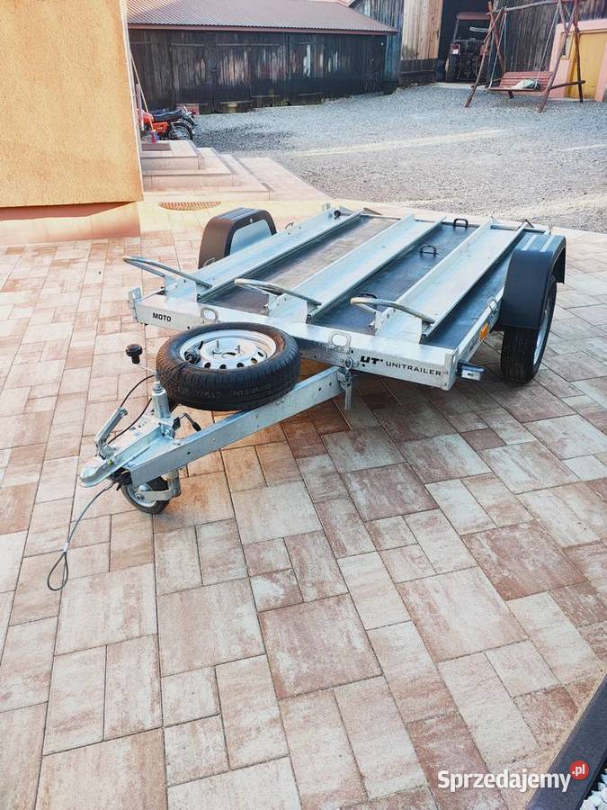 Przyczepa Temared MOTO 3 DMC 750 Pełna podłoga Kielce