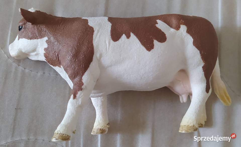 Krowa Simentalska firmy Schleich pomorskie Gdańsk