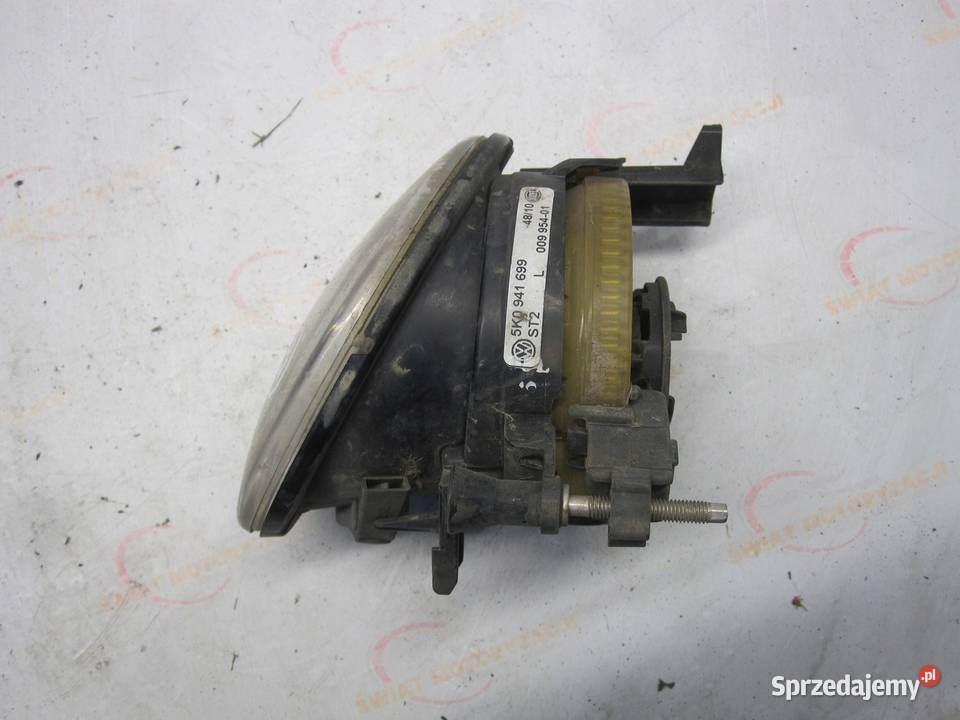 VW GOLF VI 11r halogen lewy przód 5K0941699 Lampy przeciwmgielne Kielce