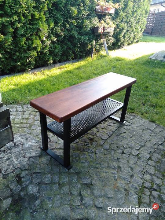 Loft ławeczka półka na buty Belsoo Szafy, regały, półki Zielona Góra