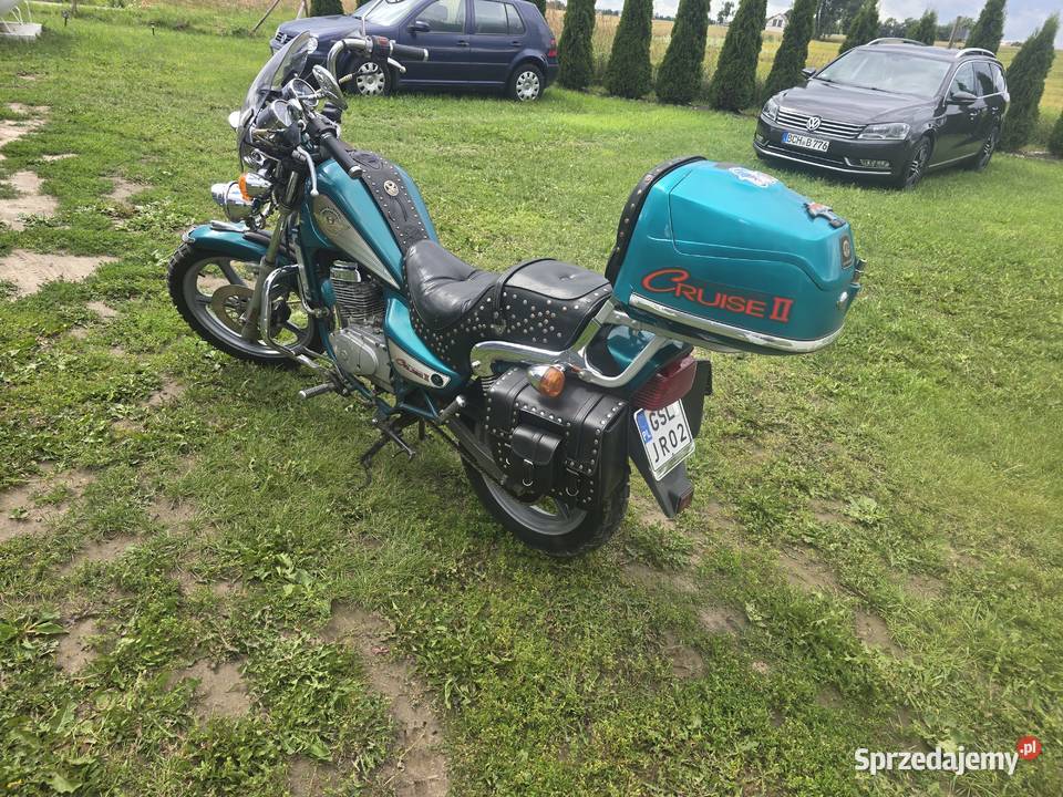 Sprzedam motocykl 125 poj Rok produkcji 1997 Racławki