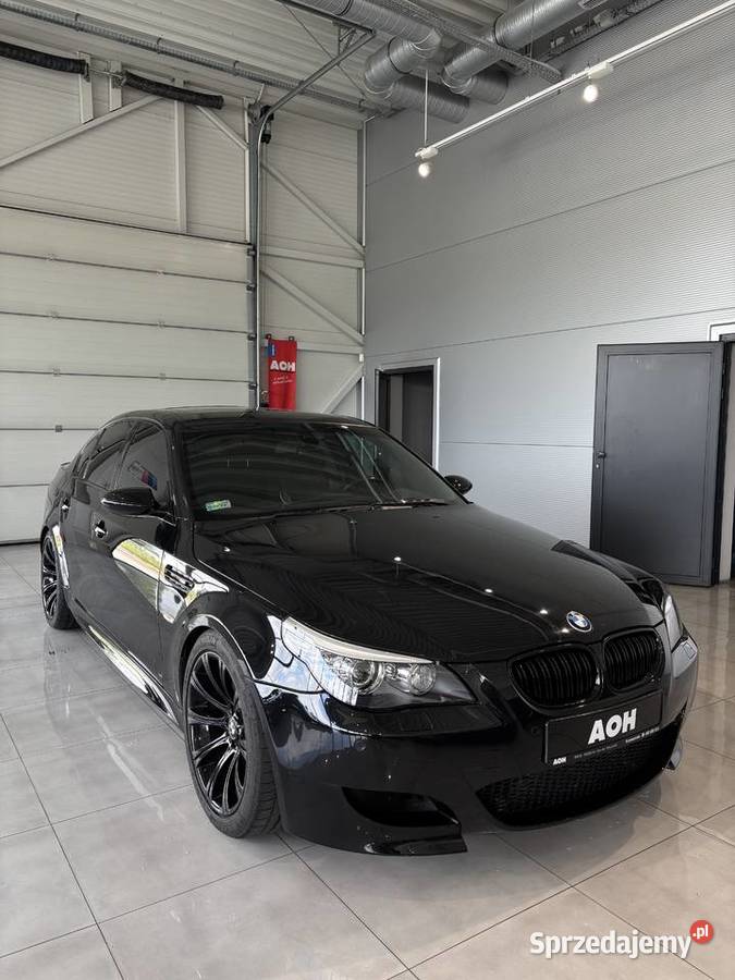 BMW 5 E60 M5 nieuszkodzony Krzywaczka