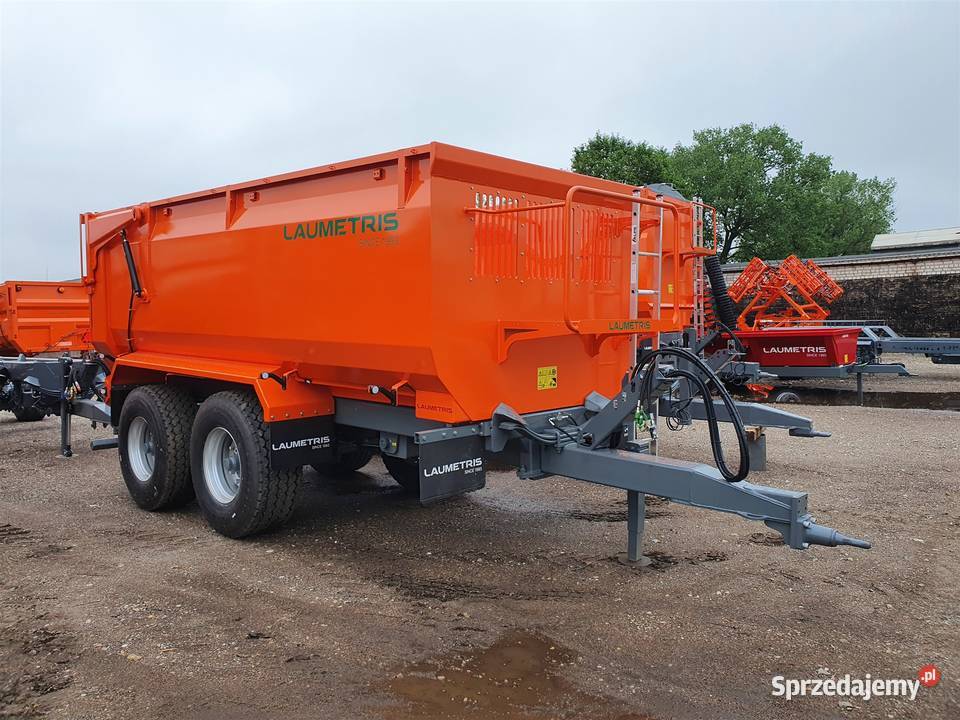 Laumetris przyczepa skorupowa PTL12F 12 ton podlaskie Białystok
