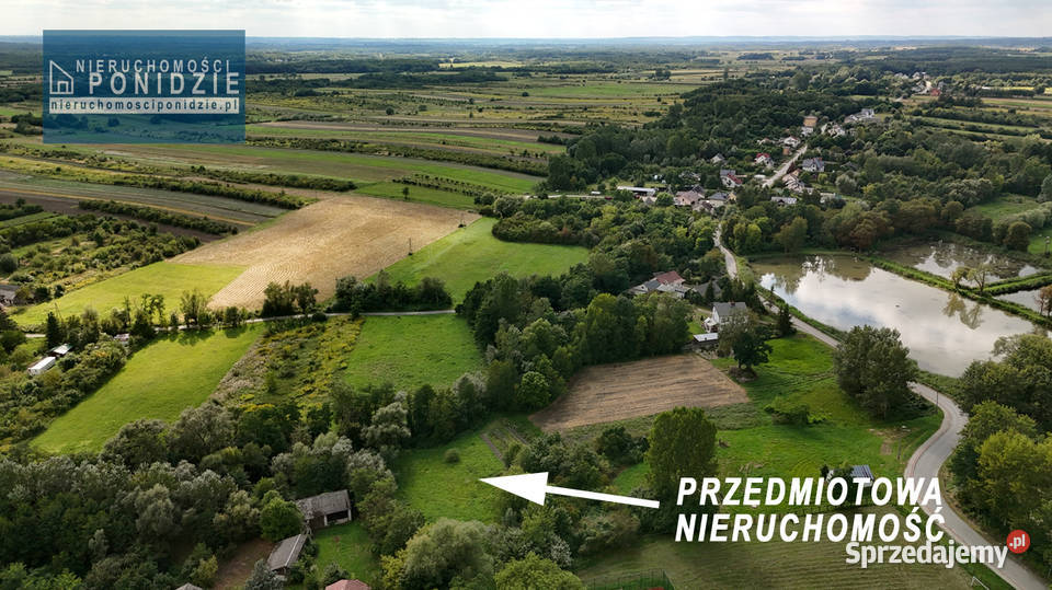 Działka budowlana strumykiem Zborów SolecZdrój Solec-Zdrój
