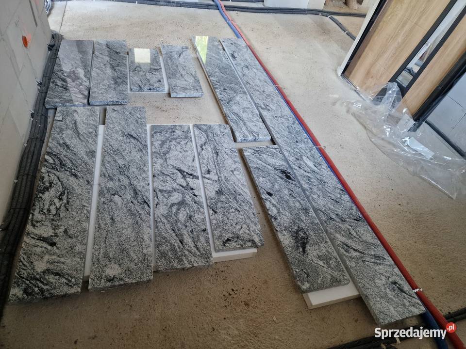 Schody granitowe Parapety Płyty Murki Kostka dolnośląskie Świeradów-Zdrój