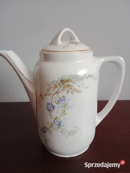 Porcelanowy dzbanek do kawy herbaty podkarpackie Miejsce Piastowe sprzedam