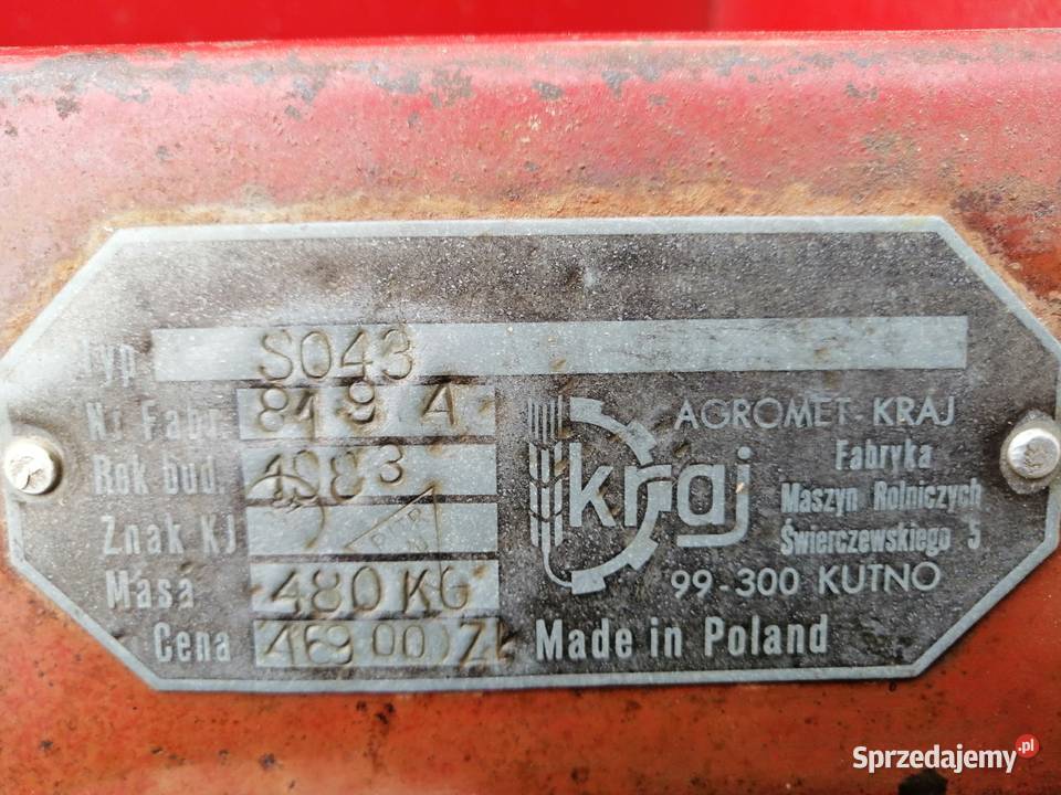 poznaniak S043 nieuszkodzony Kolno