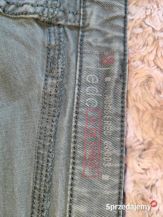 EDC Since 98 Slim Chind Damskie Jeansy Szary 38M Rozmiar 38(M) zachodniopomorskie
