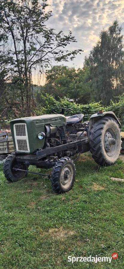 Traktor samoróbka forsznit 2 cylindry podkarpackie Wola Rafałowska