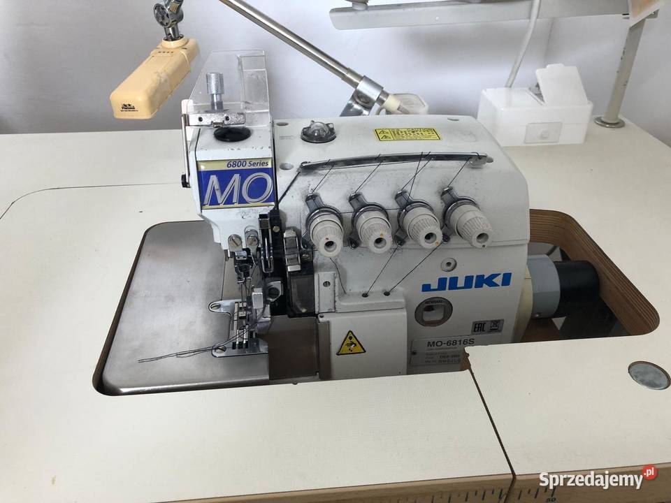 owerlok 5 nitkowy juki MO6816S silnik servo 230V Nowa Wieś Lęborska sprzedam