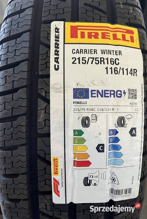 Pirelli Cinturato Winter 21575r16c R do 170 km/h