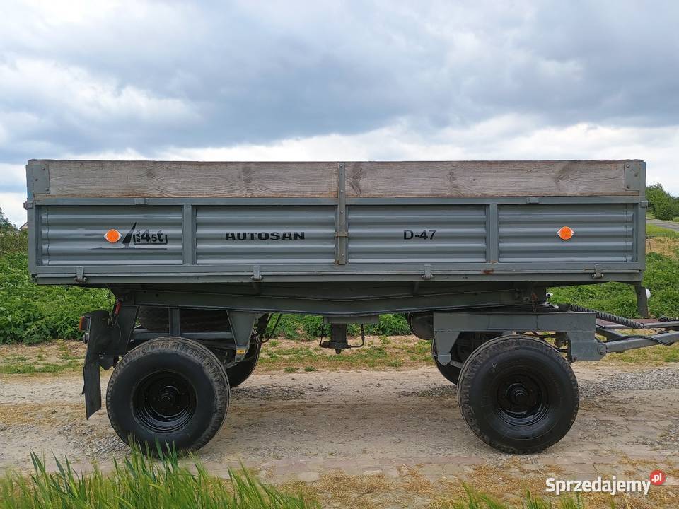Przyczepa rolnicza wywrotka Autosan d47 3 Izbica
