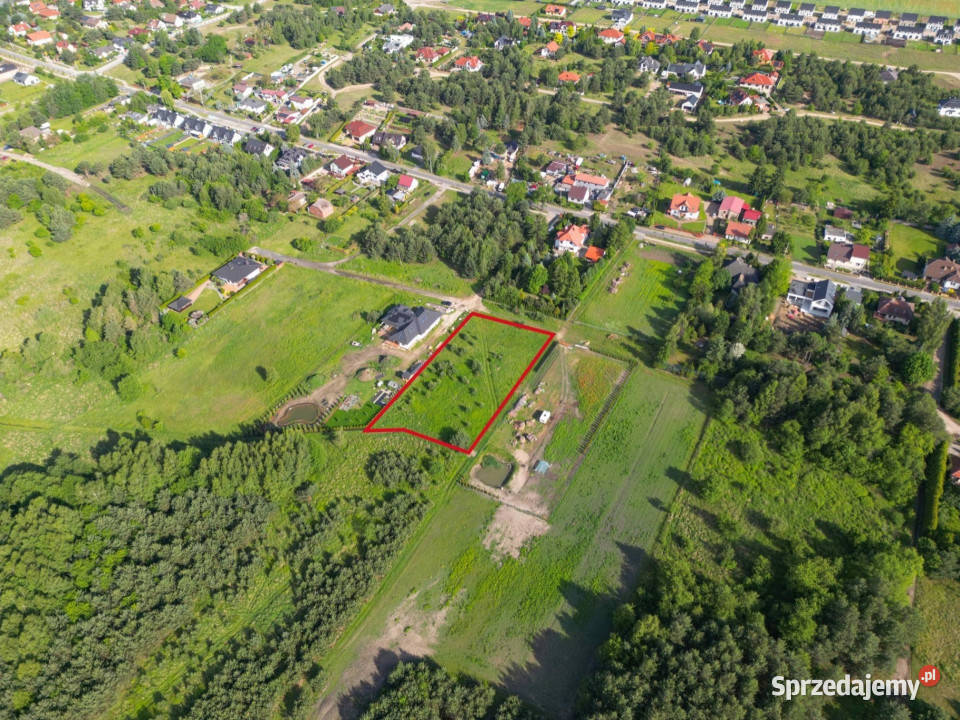 Ładna działka budowlana Potasze Puszcza Zielonka wielkopolskie
