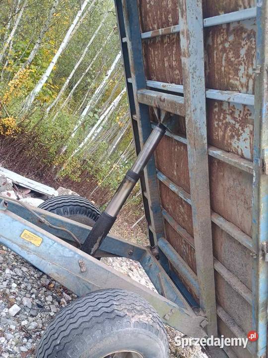 przyczepa rolnicza kiper Gisebo 5 ton wywrot lubelskie Końskowola