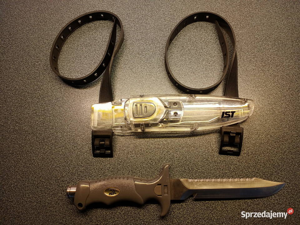 Nóż do nurkowania IST używany mazowieckie Pruszków