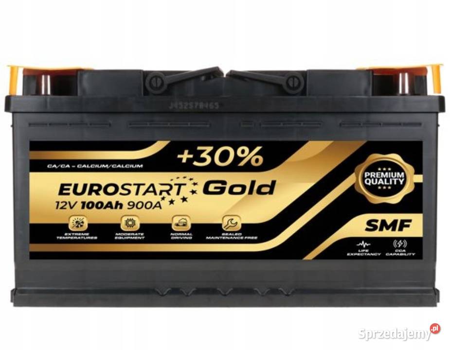 Nowy akumulator samochodowy 12V 100Ah 900A marki