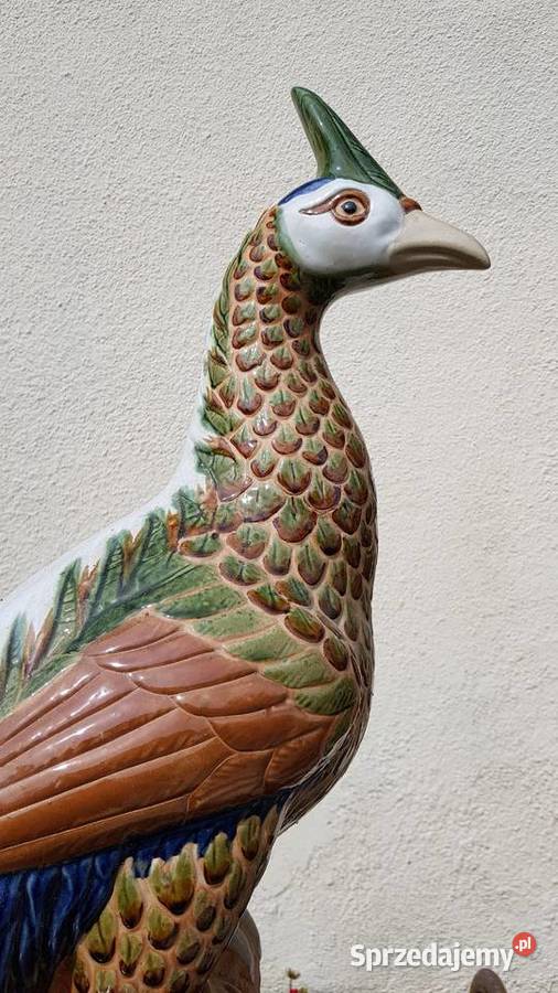Figura rzeźba kazuar majolika włoska przed 1950