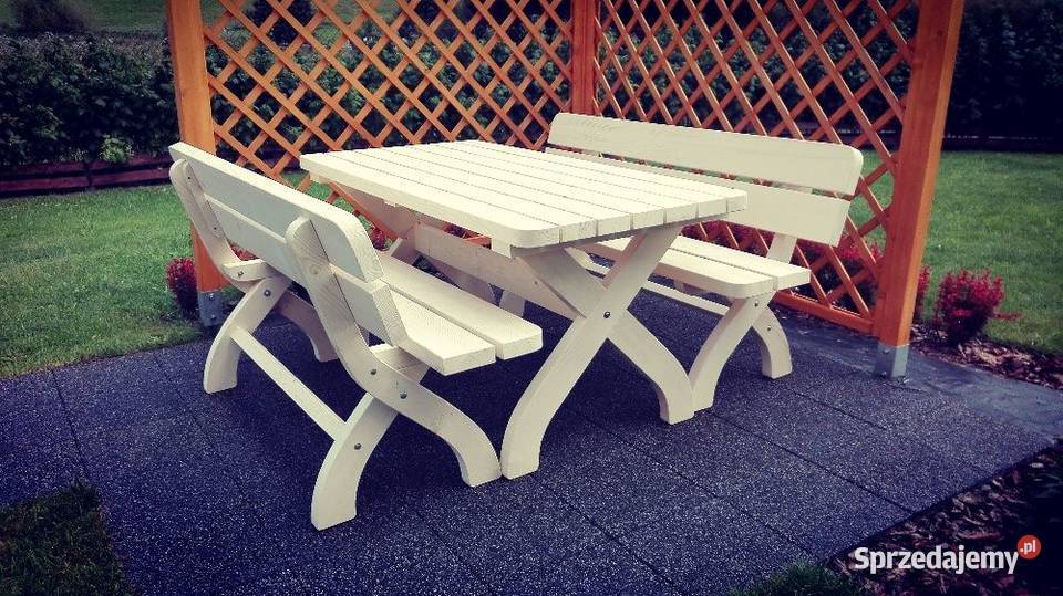 komplety ogrodowe restauracje i inne producent drewno Meble ogrodowe Bielsk Podlaski sprzedam
