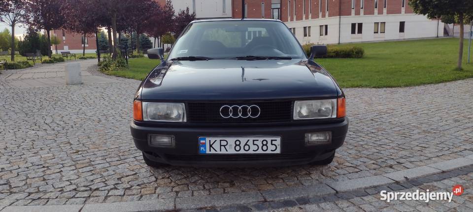 audi 80 b3 16 benzyna 136do renowacji Kraków sprzedam
