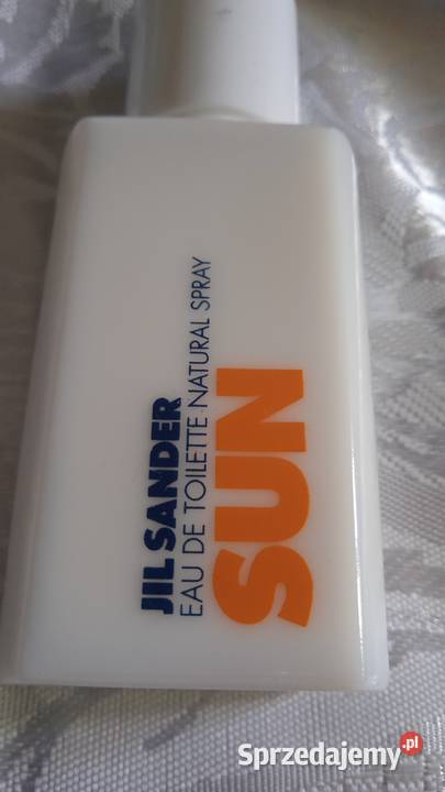 MARKOWA WODA TOALETOWA SUN PAŃ JIL SANDER sprzedam
