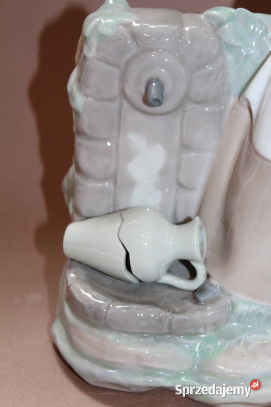 Figurka dziewczynka ze stłuczonym dzbanem Lladro Szczecin sprzedam