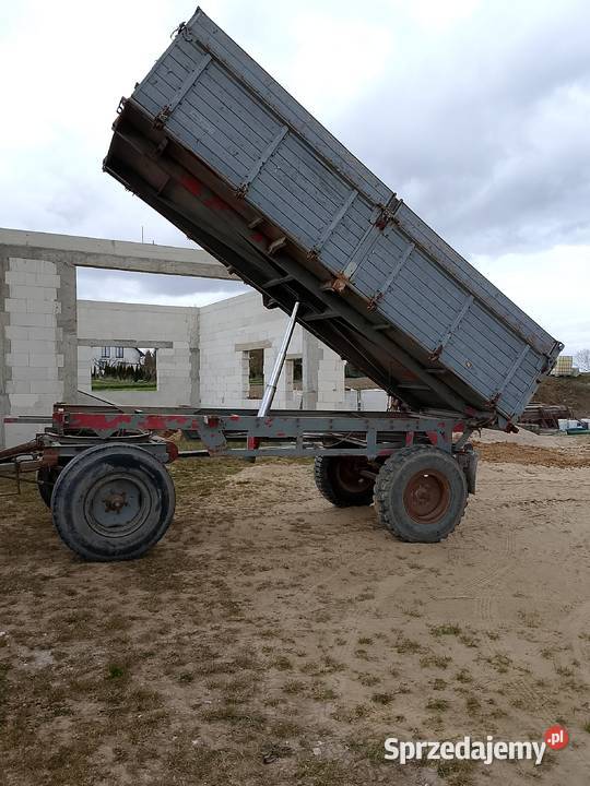 Przyczepa wywrotka 3 stronna 9 ton braun Grudziądz