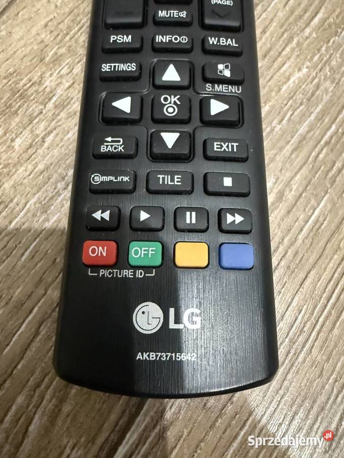 Pilot do tv monitor LG oryginalny AKB73715642 śląskie Sosnowiec sprzedam