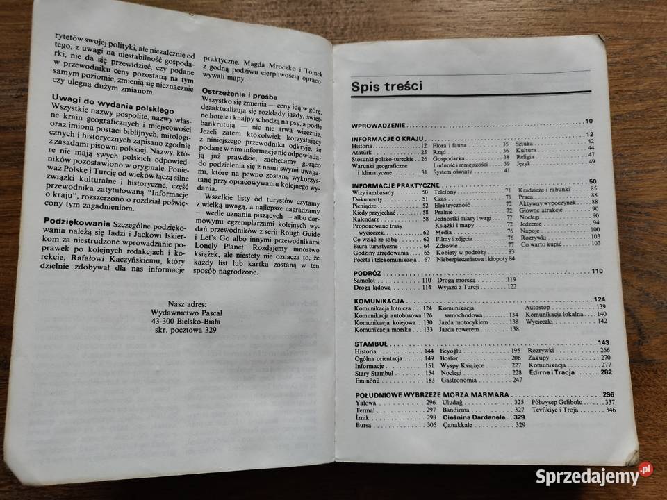 Turcja cz zach Tom Brosnahan Pascal miękka małopolskie Kraków