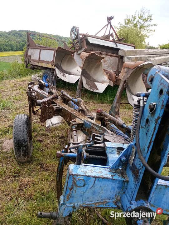 Sprzedam pług obrotowy z zabezpieczaniami nieuszkodzony Krzyżanowo