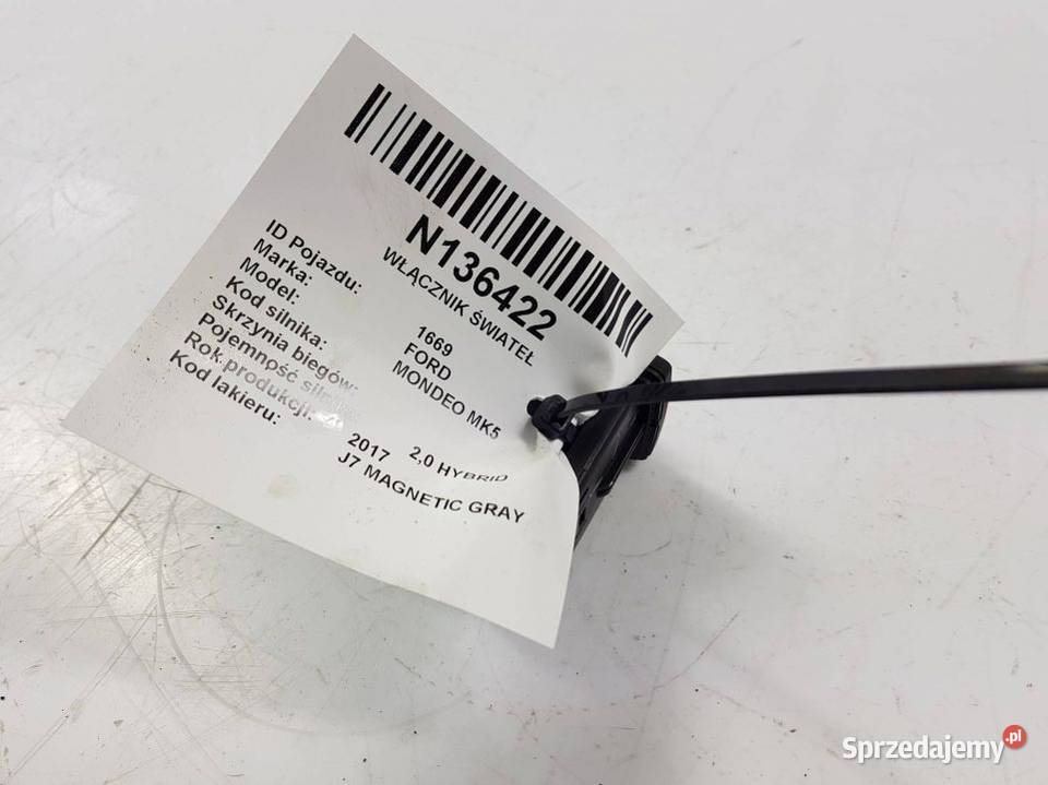 WŁĄCZNIK ŚWIATEŁ DG9T13D061CEW MONDEO MK5 Lipno