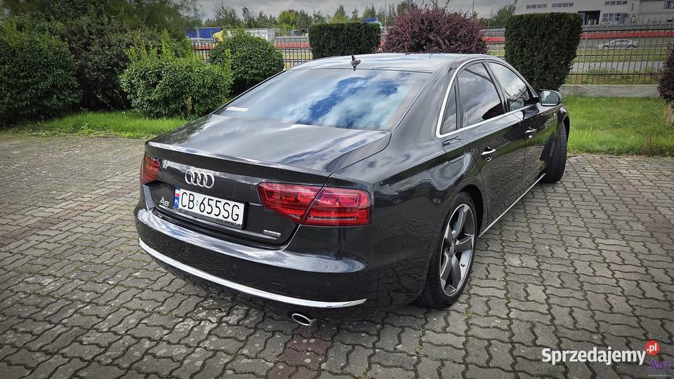 Audi A8 42 V8 TDI 350 Quattro niski przebieg 350KM A8 Bydgoszcz
