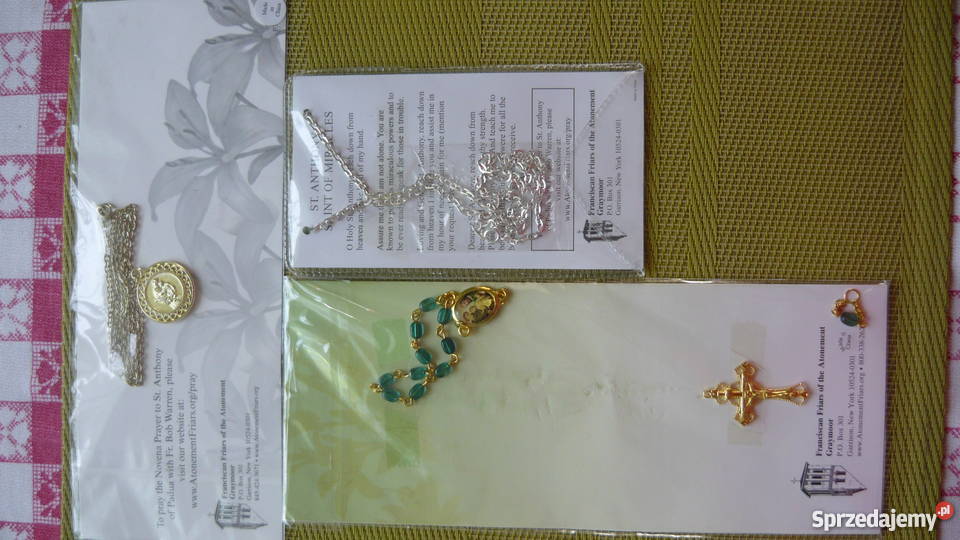 Medalik Św Antoni Myszków