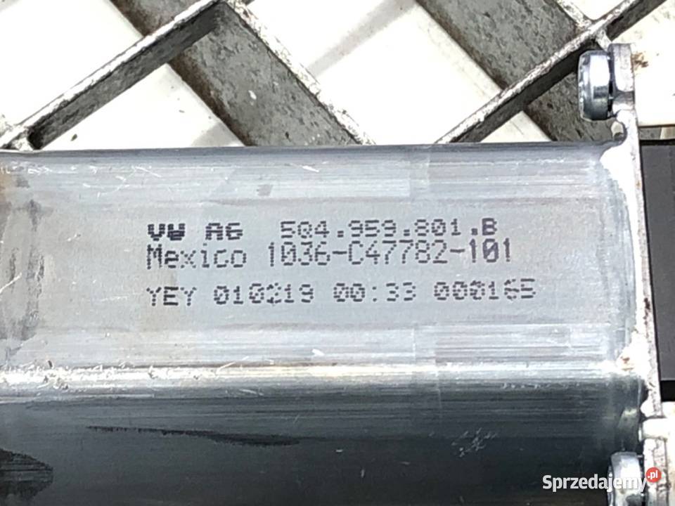 PODNOŚNIK SZYBY LEWY PRZÓD VW GOLF VII osobowe