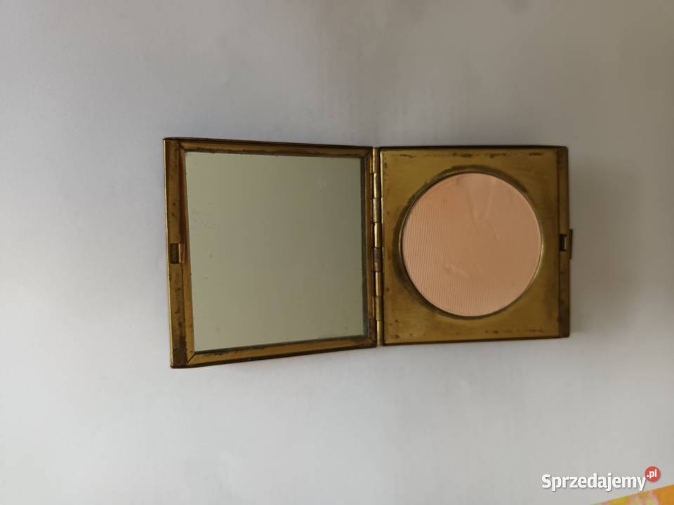 Starą Antyczną Puderniczkę Mosiężną Tanio Aleksandrów Łódzki