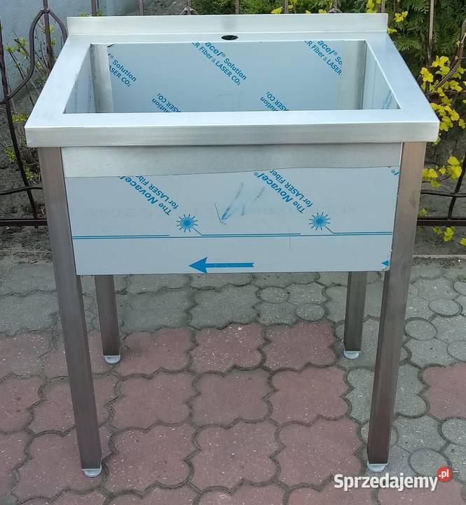 Basen gastronomiczny 1komorowy 70x50x85 Nowy 3