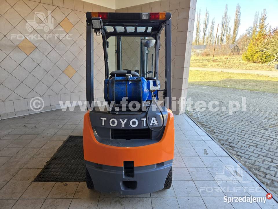 Wózek widłowy TOYOTA 8FGF18 wolny skok 8FG18 regulowane widły Lędziny